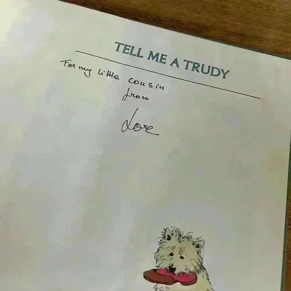 Tell Me a Trudy First Edition Signed 1977 by Lore Segal - Picture 2 of 12